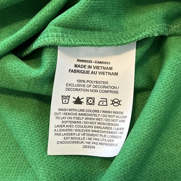 Women's Nike Sideline Shirt SZ Medium Green Oregon Ducks Football Jersey - Picture 5 of 9